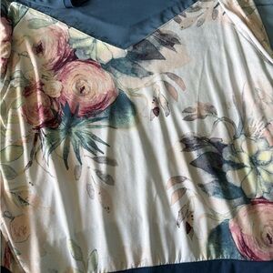 LuLaRoe Blue Knit Top